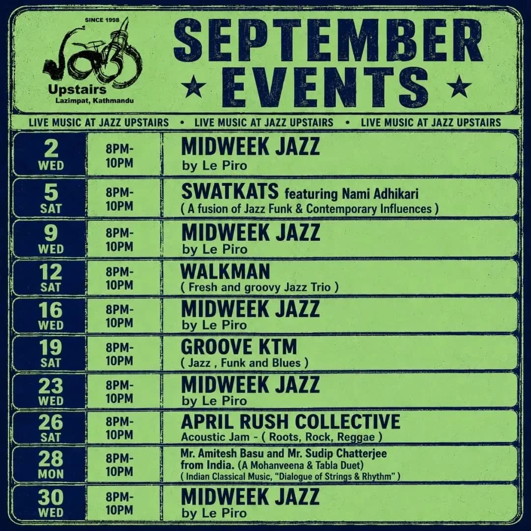 Dialogue of Strings & Rhythm: Mohanveena & Tabla Duet at Jazz Upstairs poster