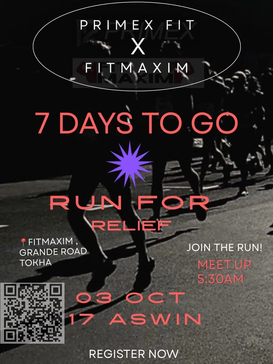 Run for Relief: Flood Relief Community Run (12K) poster